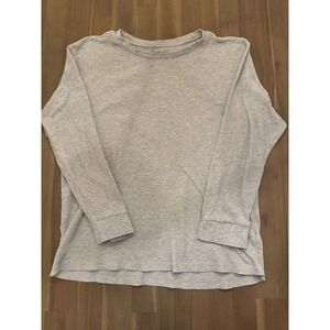 Jachs MFG Mens Gray Long Sleeve Thermal T Shirt Size XL Classic Styling